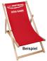Preview: Holz Liegestuhl klappbar