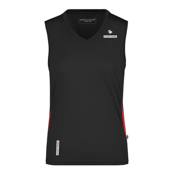 Ladies´s Running Tank - SPORTPOWER by TD-RED