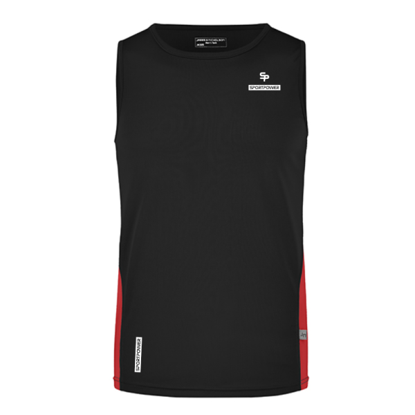 Men´s Running Tank - SPORTPOWER by TD-RED