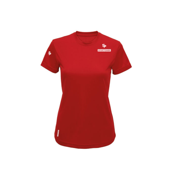 Woman´s Performance T-Shirt SPORTPOWER by TD-RED