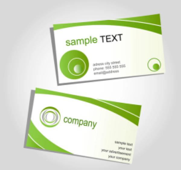 Gestaltung & Druckvorlagenerstellung Visitenkarte